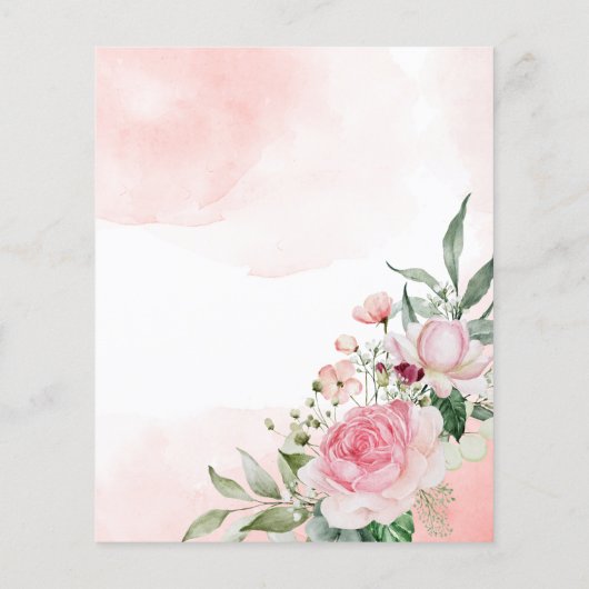 Roze pony verjaardag helemaal opgewonden cowgirl b (Achterkant)