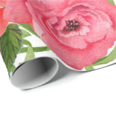 Roze pony-verpakkingspapier cadeaupapier (Rol Hoek)