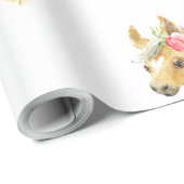 Roze Pony-verzamelpapier Cadeaupapier (Rol Hoek)