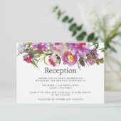  roze pony Waterverf Weddenschappen Kaart (Staand voorkant)