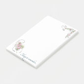 Roze pony's Dingen om notities te onthouden Post-it® Notes (Schuin)