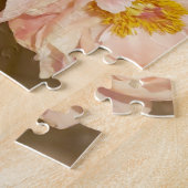  roze pony's Flowers Bouquet Legpuzzel (Zijkant)