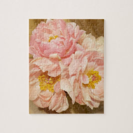  roze pony's Flowers Bouquet Legpuzzel