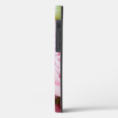 Roze pony's Flowers, gepersonaliseerd Case-Mate iPhone Case (Achterkant / Links)