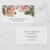  roze pony's visitekaartje (Voorkant / Achterkant)