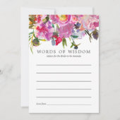  roze pony's Vrijgezellenfeest - advies Kaart (Voorkant)