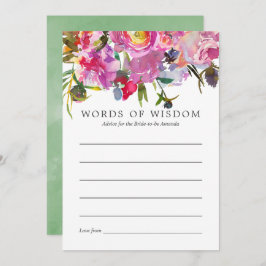 roze pony's Vrijgezellenfeest - advies Kaart