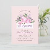 Roze pony's Waterverf repetitie Kaart (Staand voorkant)