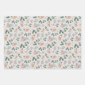 Roze pony's Weddenschap Gift Wrap Inpakpapier Vel (Voorkant 3)