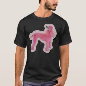 Roze poodle Classic T-shirt (Voorkant)