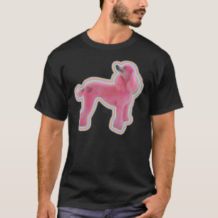 Roze poodle Classic T-shirt