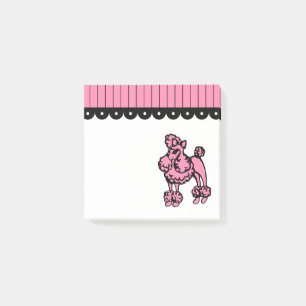 Roze Poodle Post It Notities Post-it® Notes