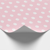 Roze pooldot papier (Hoek)