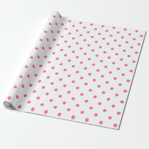 Roze poolpunt op wit papier voor grote ruimteverze