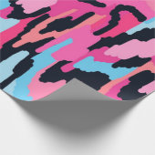 Roze Pop Abstract Cadeaupapier (Hoek)