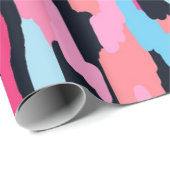 Roze Pop Abstract Cadeaupapier (Rol Hoek)