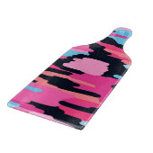 Roze Pop Abstract Snijplank (Hoek)