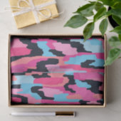 Roze Pop Abstract Tissuepapier (Geschenk)