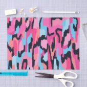 Roze Pop Abstract Tissuepapier (Craft)