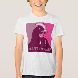 ! Roze Pop Art Geïnspireerd Kip Tshirt