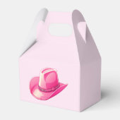 Roze Pop Verjaardagsfeestje, Meisje Malibu Verjaar Bedankdoosjes (Achterkant)