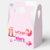 Roze Pop Verjaardagsfeestje, Meisje Malibu Verjaar Bedankdoosjes (Geopend)