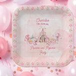 Roze Popcorn en Pyjama Slumber Verjaardagsfeest Papieren Bordje<br><div class="desc">Transformeer de verjaardagsviering van je kleine meisje in een grillig sluimerfeest met onze betoverende "Pink Popcorn and Pyjamas" design sjabloon. Perfect voor verjaardagen van elke leeftijd, maar vooral heerlijk voor kinderen van 6 jaar en ouder, dit charmante ontwerp zet het podium voor een gezellige en gedenkwaardige nacht van plezier en...</div>