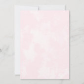 Roze Popsicle Ice Cream Girl Bedankt Card (Achterkant)