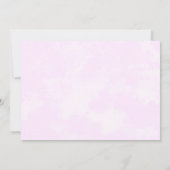 Roze Popsicle Ice Cream Girl Foto Dank u kaart (Achterkant)