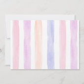 Roze Popsicle Pop Op Over Verjaardag Kaart (Achterkant)