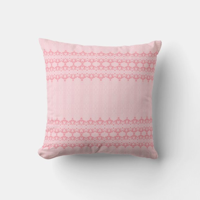 Roze Porselein Kussen (Voorkant)