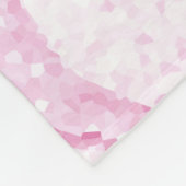 Roze Posh Podle Baby Kinder Fleece Deken (Hoek)