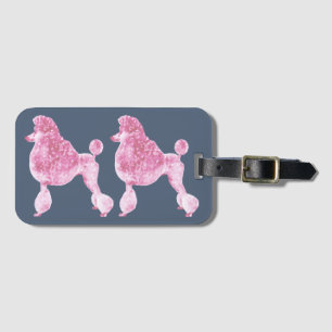 Roze Posh Podle Night Grey Bagagelabel