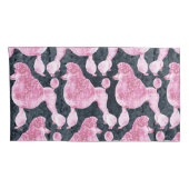 Roze Posh Podle Night Grey Kussensloop (Achterkant-Rechts)