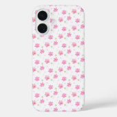 Roze posies Case-Mate iPhone case (Achterkant)