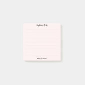 Roze Post-it® Notes (Voorkant)