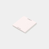 Roze Post-it® Notes (Schuin)