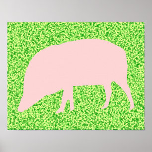 Roze Poster
