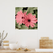 roze poster (Keuken)