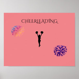 Roze poster op de borst.