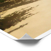 Roze Poster van het Meisje van de Umbrella (Hoek)