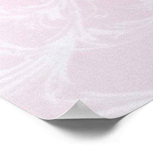 roze poster van ranunculus bouquet (Hoek)