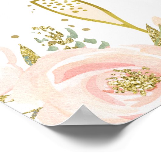 Roze Poster voor de  van Floral-Vrijgezellenfeeste (Hoek)