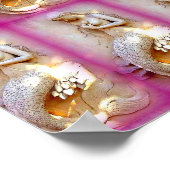 roze poster voor zeemeerminnen (Hoek)