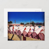 Roze postvakken Briefkaart (Voorkant / Achterkant)