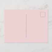 Roze Pot Geel Maak Limonade Briefkaart (Achterkant)