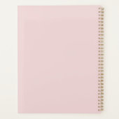 Roze Pot Gele Citroen Plant Planner (Achterkant)