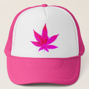 Roze pot trucker pet