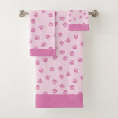 Roze poten bad handdoek (Insitu)