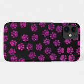 Roze poten, glitterpoten, roze glitter, langpokken Case-Mate iPhone case (Achterkant (horizontaal))